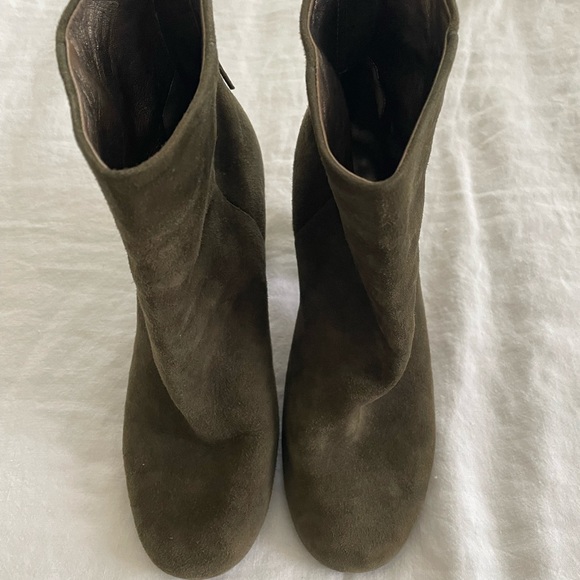 Isabel marant garett olive green suede ankle boot  size 38 - Picture 2 of 7